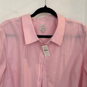 Talbots Light Pink Dress Shirt for women